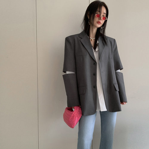 Armslit jacket *블랙, 3월15일 입고예정*