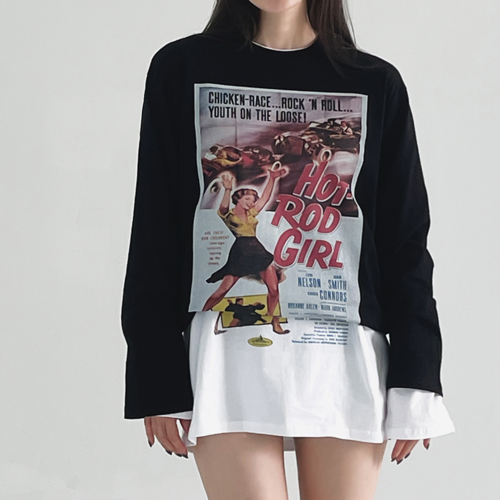 Motor long sleeve tee