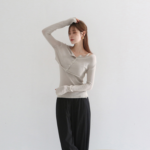 Esther set-up cardigan