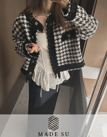 Made su:hound tweed jacket