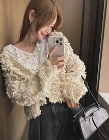 Marshmallow cardigan