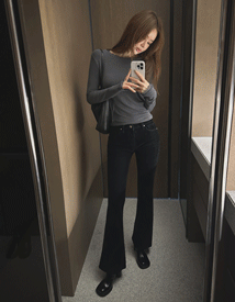 Velvet black pants