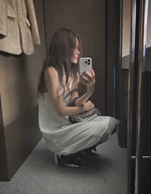 Dressy slip dress