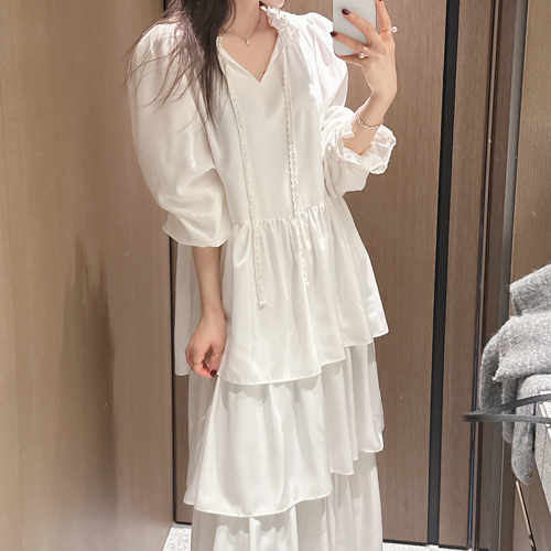 Sabri cancan puff dress