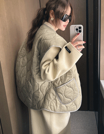 Life layered quilting vest