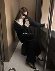 Mink gimo banding pants