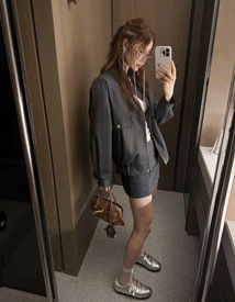 Honey stripe skirt