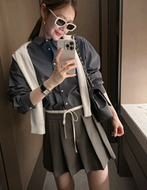 Wood cotton shirt