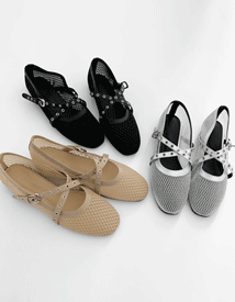 Kanner mesh flat shoes ♩