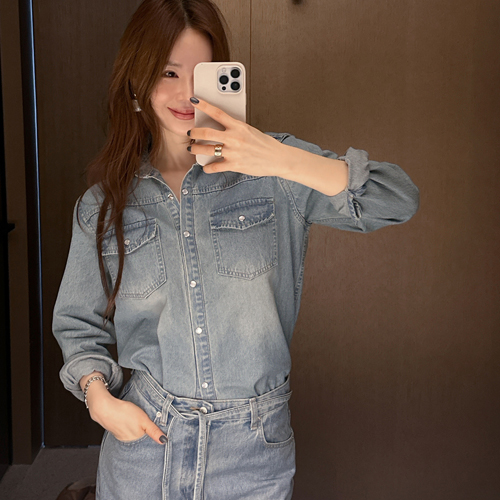 Nurd denim shirt