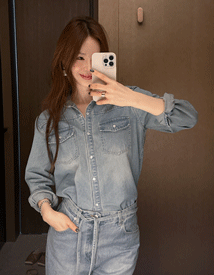 Nurd denim shirt