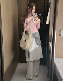 Fair banding skirt pants