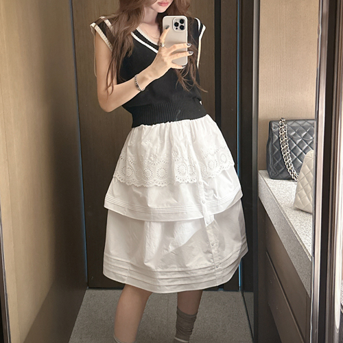 Maker banding skirt
