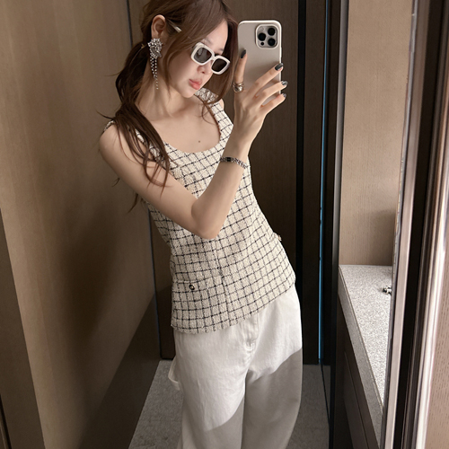 Jarre tweed nashi top