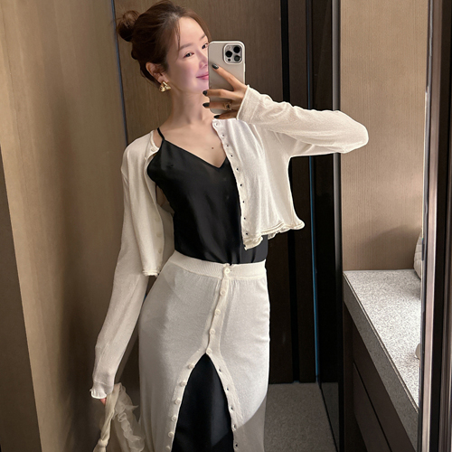 Venue see-through cardigan