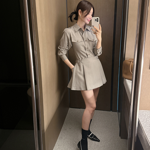 Delen bizzo skirt