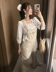 Monet square jasu blouse