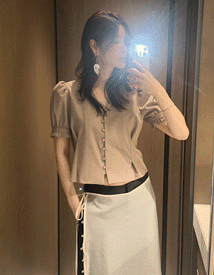 Bence frill blouse