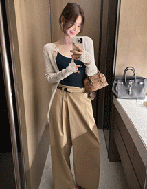 Closet zipper knit