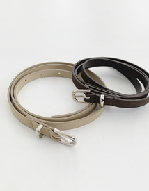 Rivet slim belt