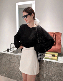 Mire high skirt pants
