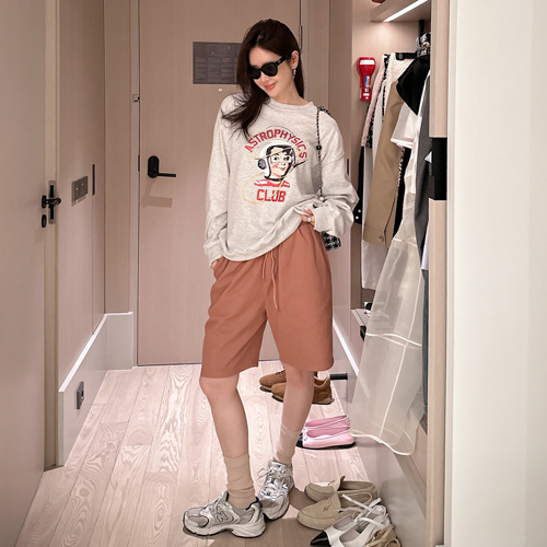 Potter cotton bermuda pants