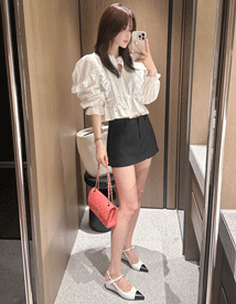 Hailey string blouse