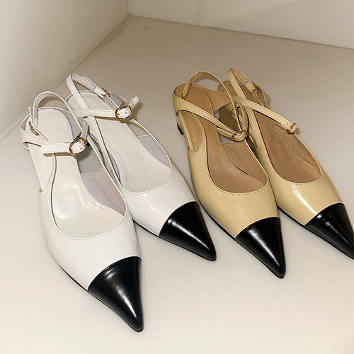 Double strap wedge sandal ♩