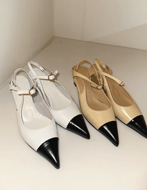 Double strap wedge sandal ♩