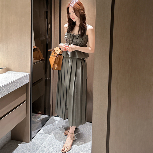Paolo pleats skirt 