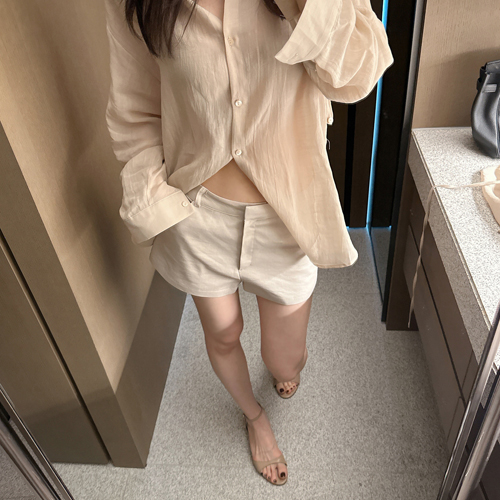 Either linen pants