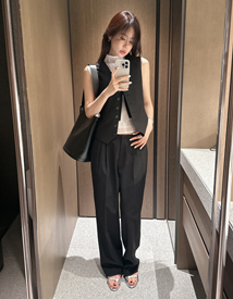 Ehlin pin-tuck pants