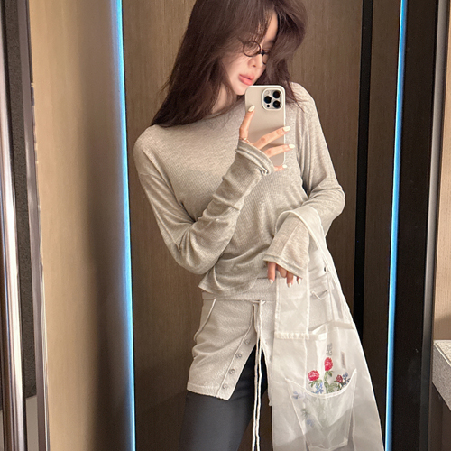 Serine tencel crop tee