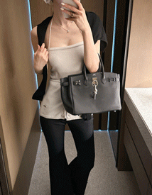 Brush knit top
