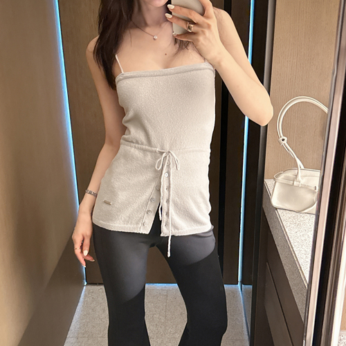 Brush knit top