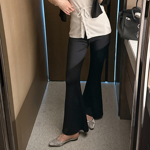 Shinese boots-cut leggings