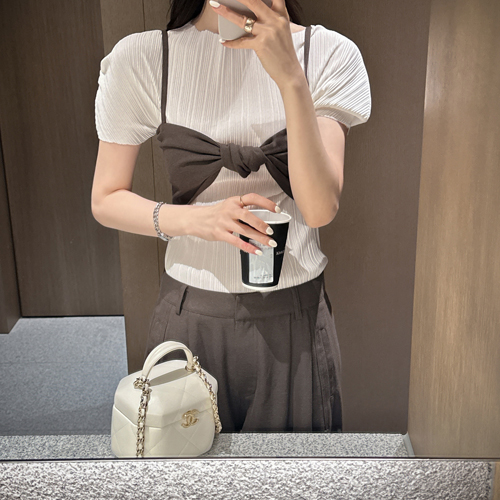 Urban raglan pleats tee