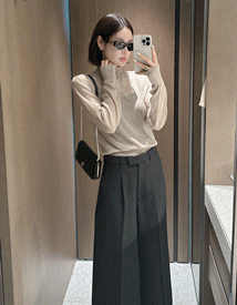 Cove see-through pullover knit