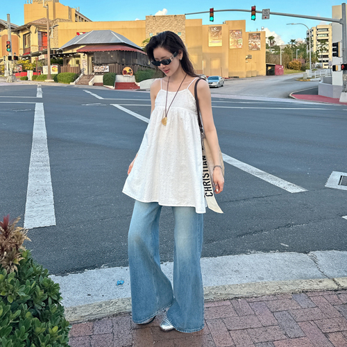Max wide boots-cut denim