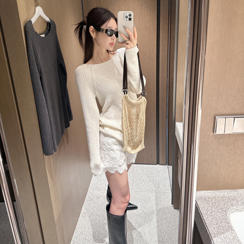 Acrylic linen loose knit