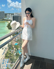 Lodge crochet pants skirt