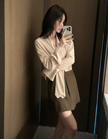 Betta tie blouse