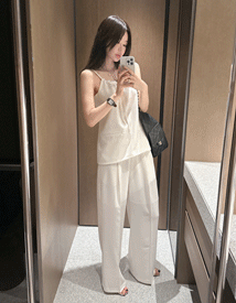 Verro pin-tuck pants