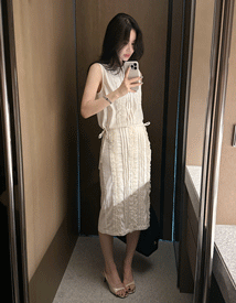 Beach lace skirt