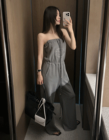 Antic string jump suit