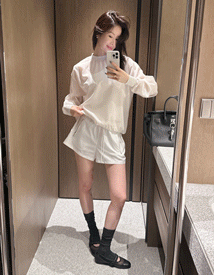 Zipper classic shorts
