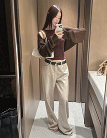 Try linen bolero cardigan