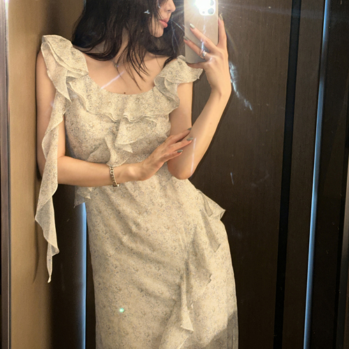 Flor ruffle dress