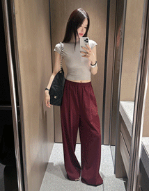 Wake tencel crop tee