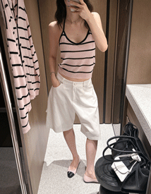 Roel halter-neck sleeveless